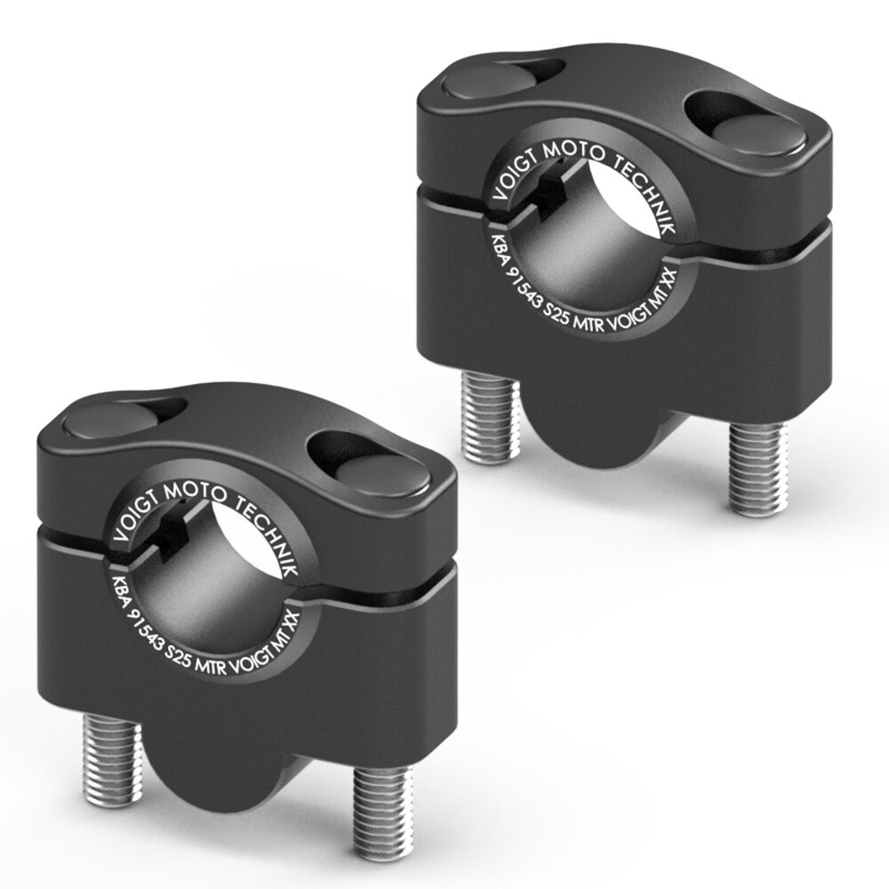 Voigt Risers 25mm for FITS Kawasaki Zephyr 750 (ZR750C) 90-01
