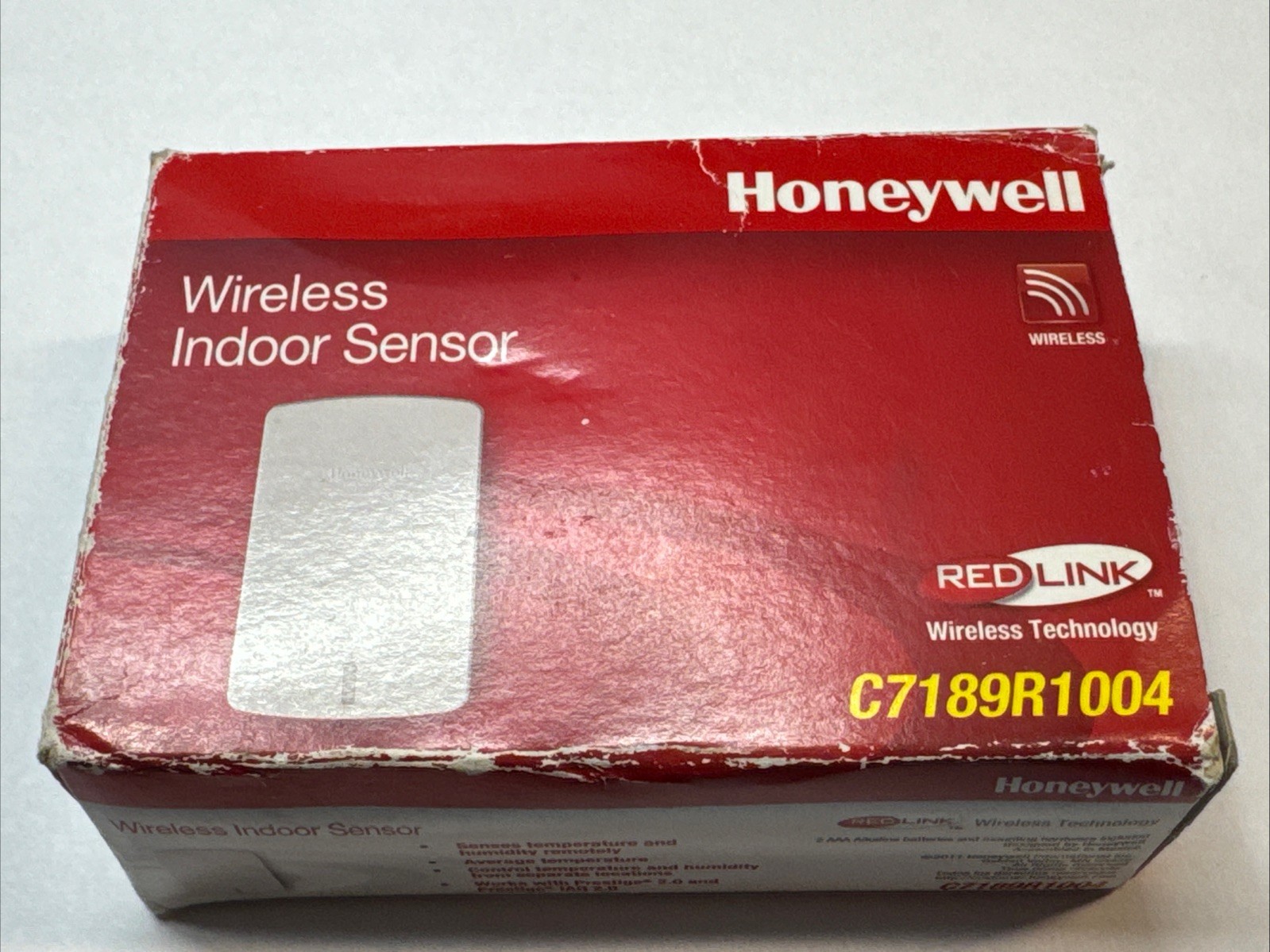 Honeywell Home C7189R Wireless Indoor Sensor White C7189R1004