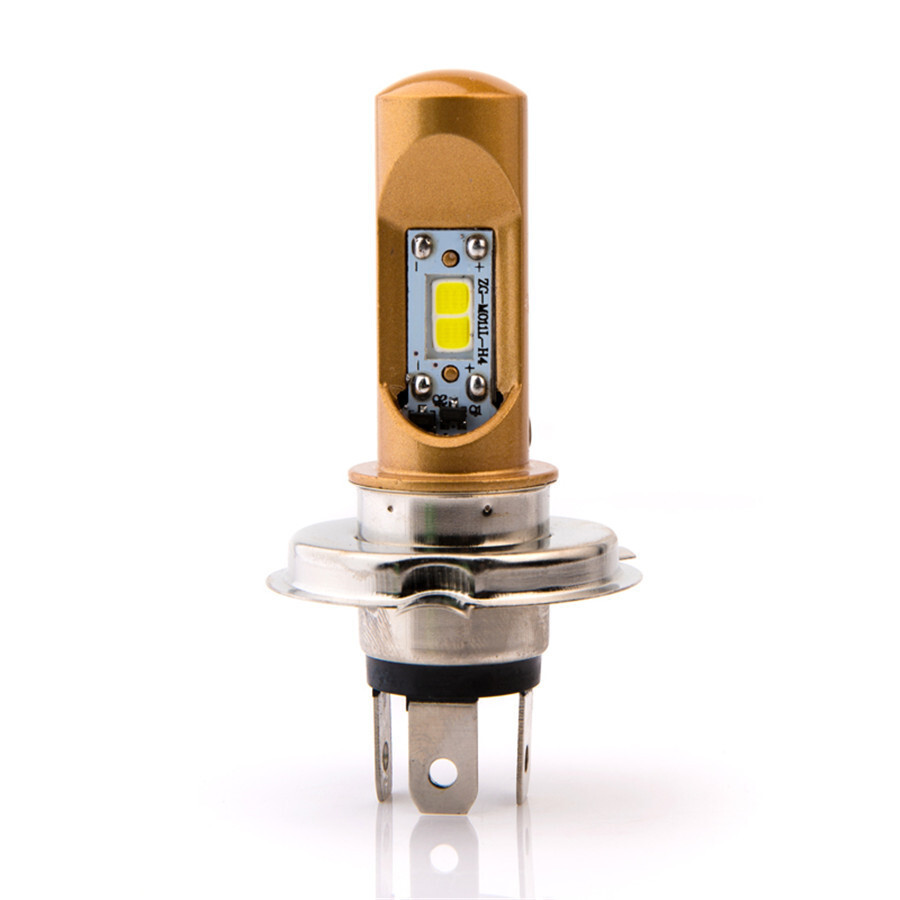 LED High Low Beam Front Light Bulb Bright Headlight Fog DRL Light For Motorcycle