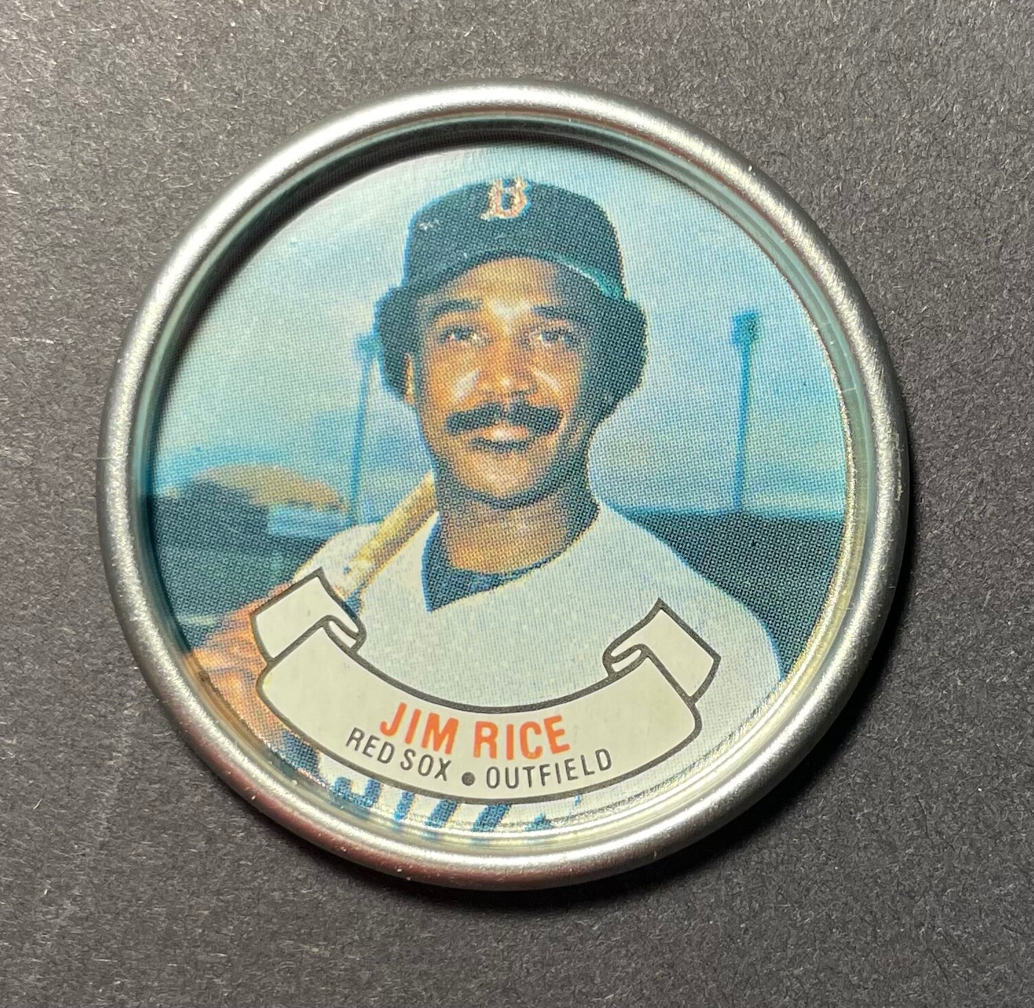 1987 Topps Jim Rice Red Sox Outfield Baseball Coin Toppers