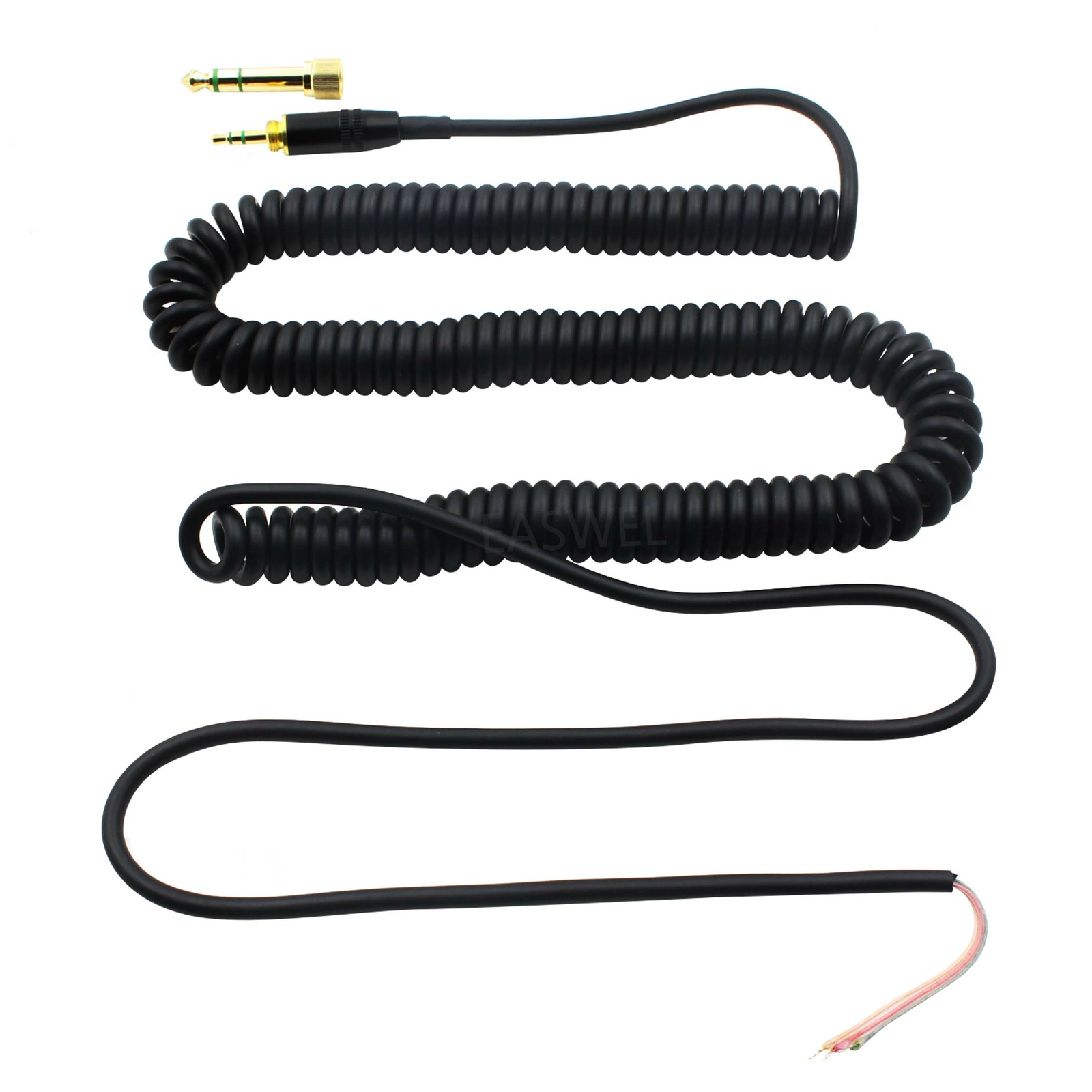 Replacement DJ Headphone Cable Cord Line With PLUG for Audio Technica M30 M35