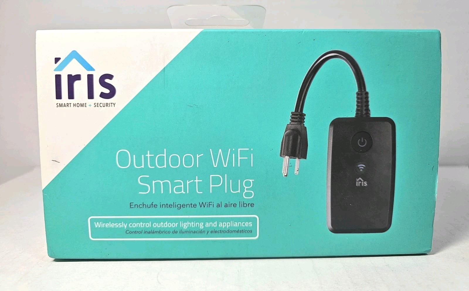 Iris Outdoor WiFi Smart Plug (120V) – Weather-Resistant Remote Control New!