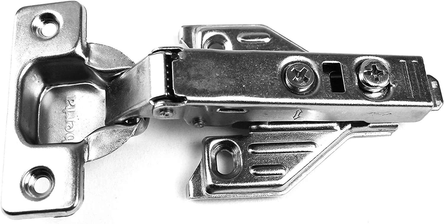 Berta 110 Degree Full Overlay Soft Close Face Frame Cabinet Hinges (6 pack)