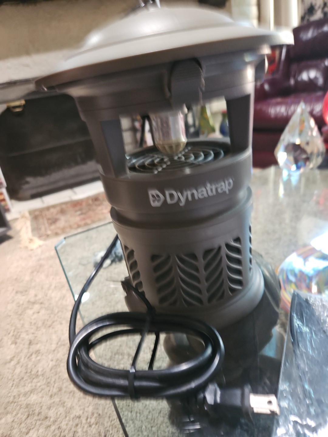 DynaTrap DT1130SR Mosquito & Flying Insect Trap - Outdoor/Indoor, Black