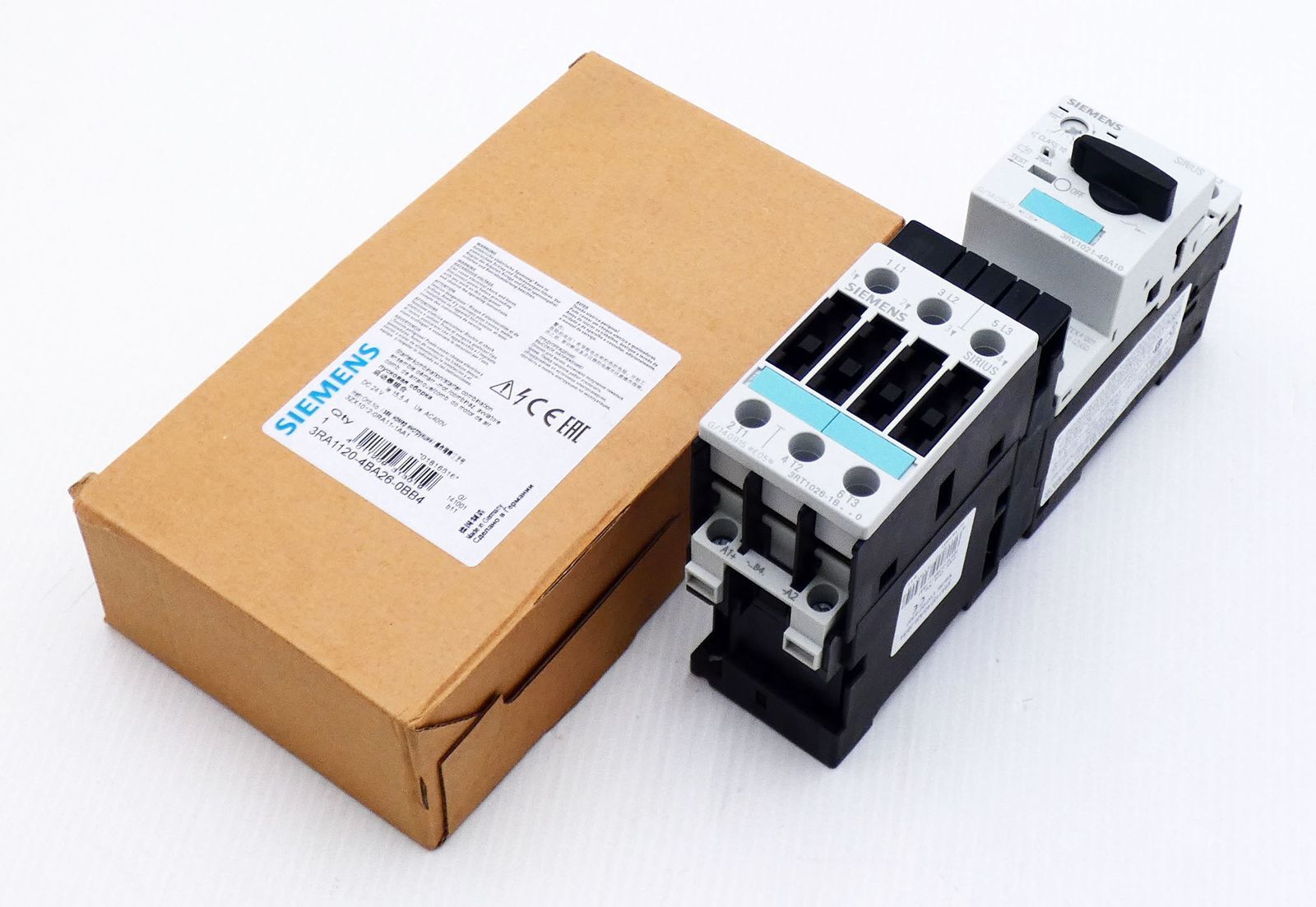 Siemens 3RA1120-4BA26-0BB4 Starter Combination -Unused/Original Packaging-