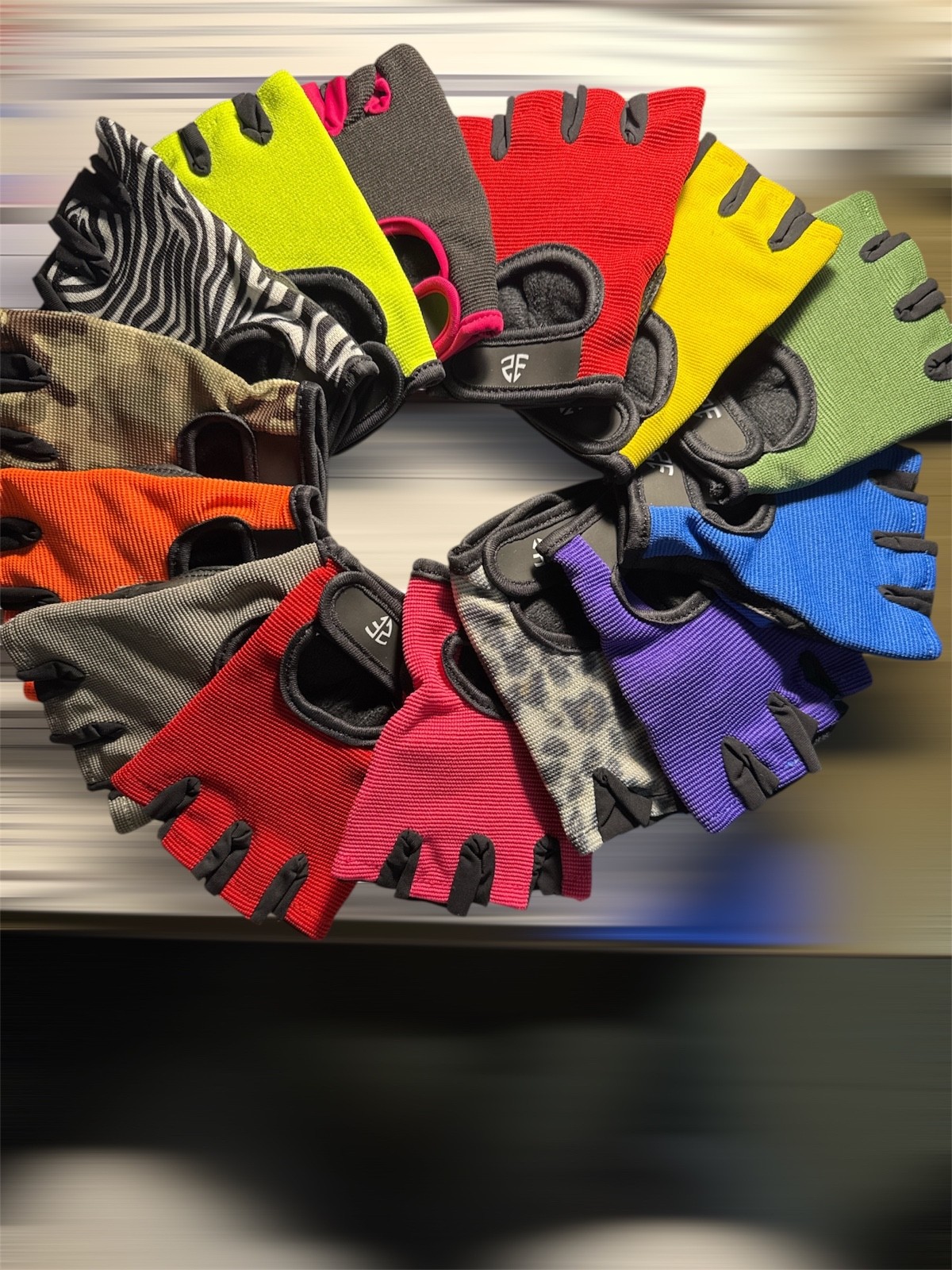 Women Half Finger Gym Gloves Workout Weight Lifting Ladies Exercise Fitness