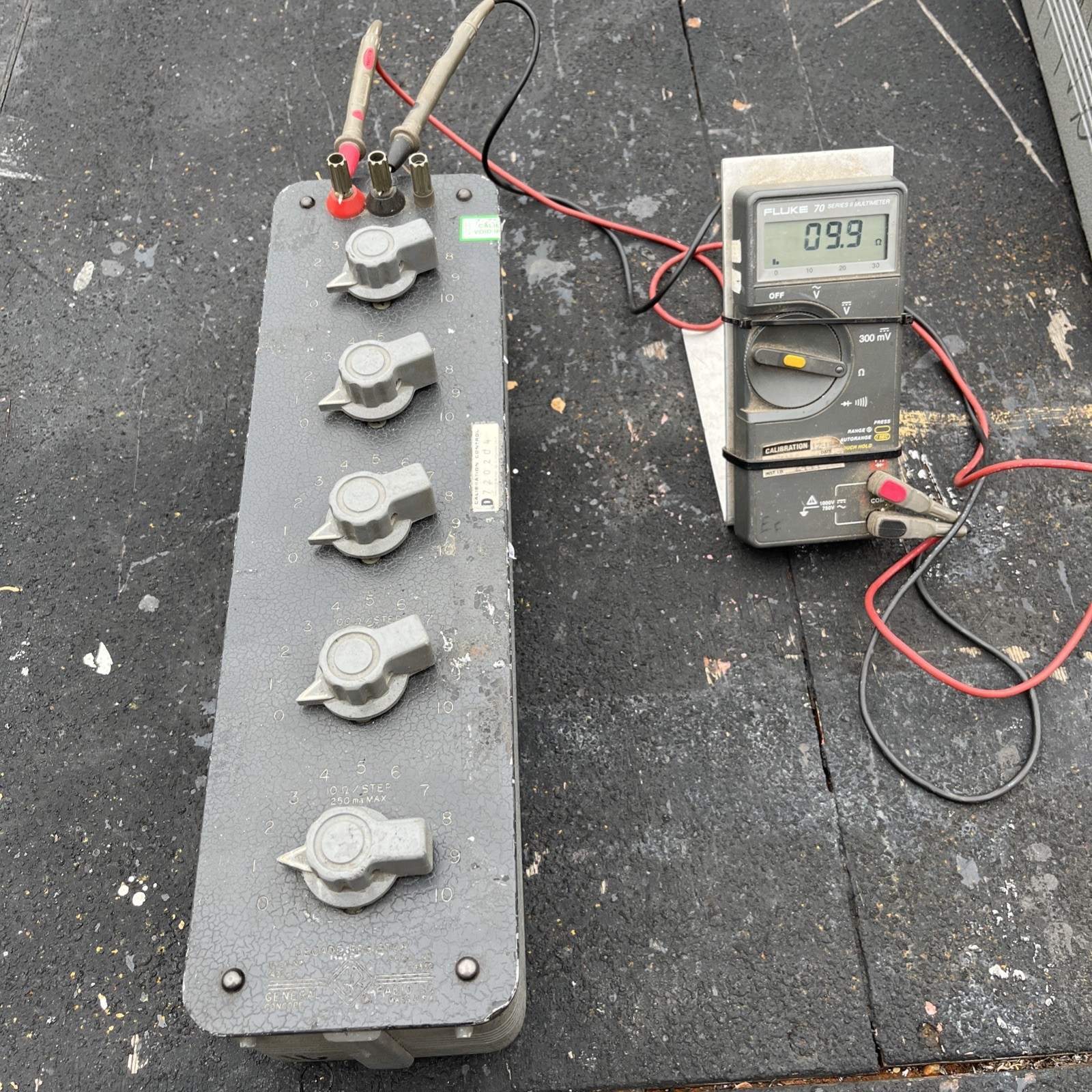General Radio Company 1432-P Decade Resistor