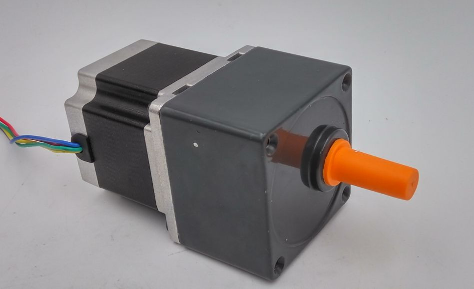 Nema23 18Nm L76MM Gearmotor Stepper Motor Gearbox Ratio 10:1 3A CNC Reducer