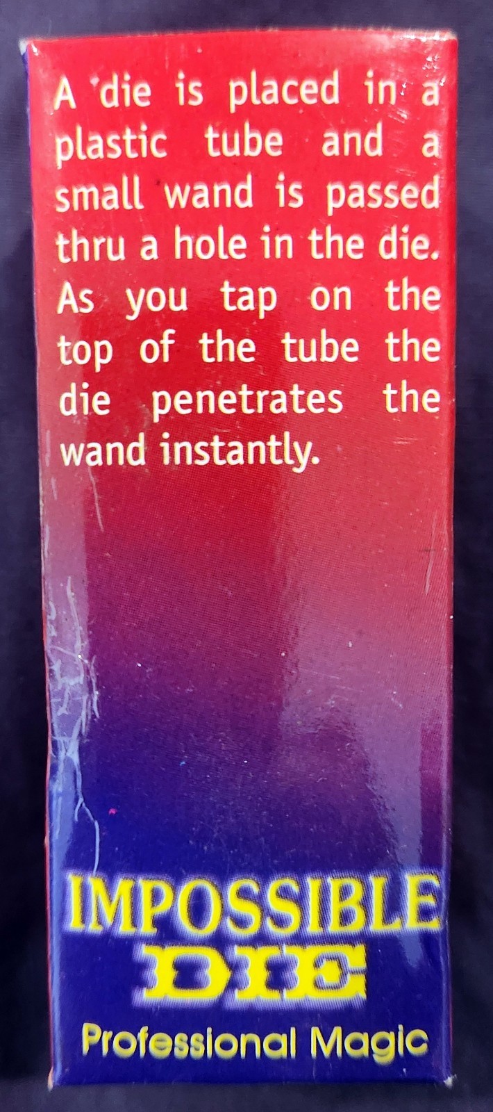 Die Thru Wand - Classic Pocket Trick - excellent!