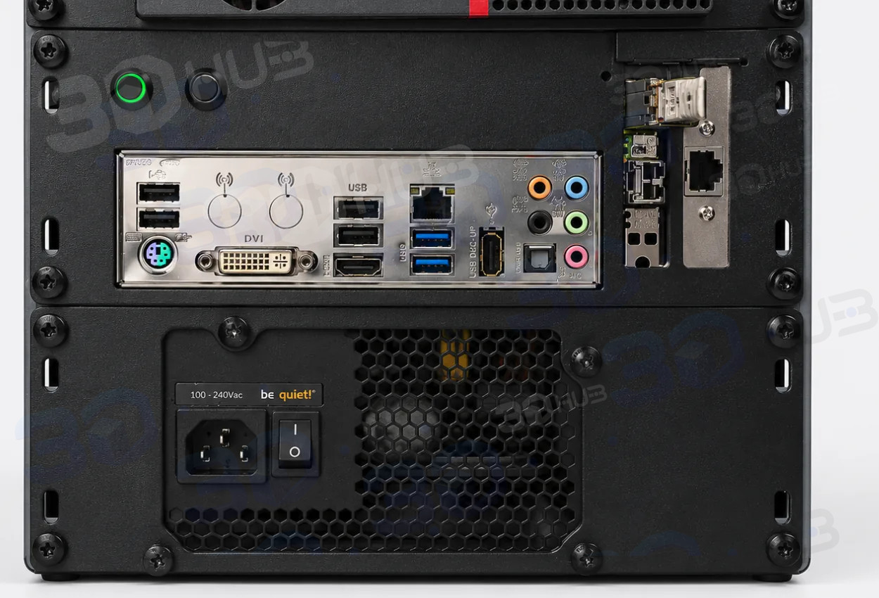 10 Inch PSU Rackmount PSU Enclosure Rack 10" Rack