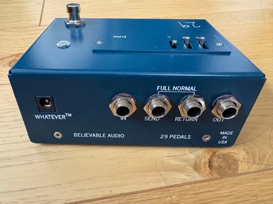 29 Pedals EUNA Bass Buffer Effects Pedal Used