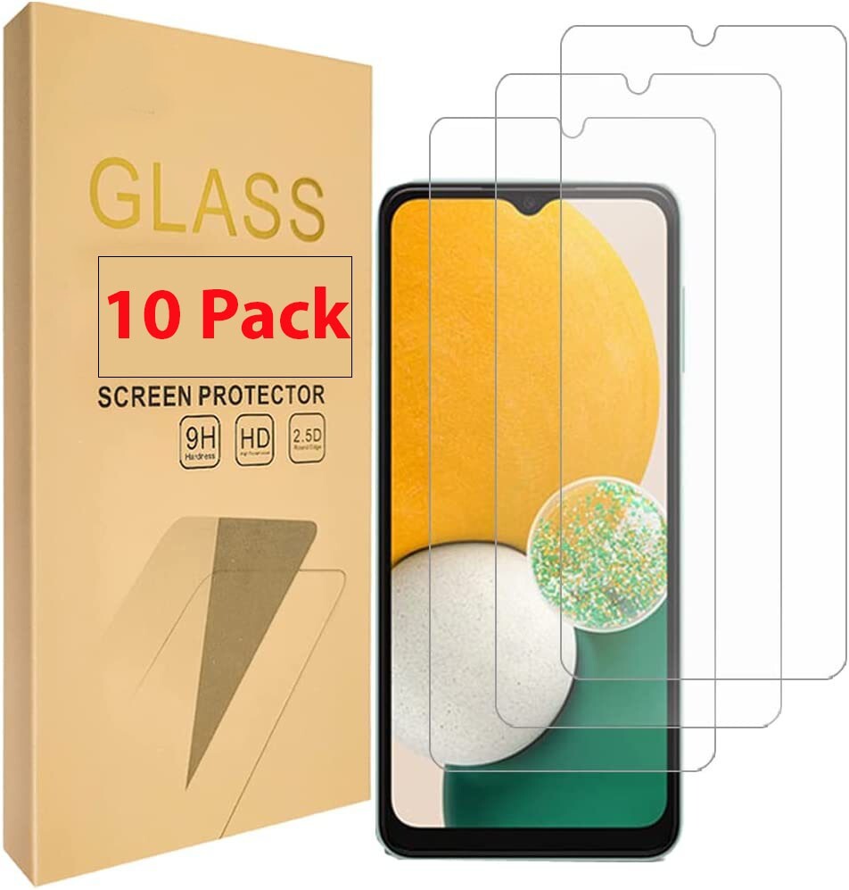 10-Pack Premium Tempered Glass Screen Protector for Samsung Galaxy A14 5G
