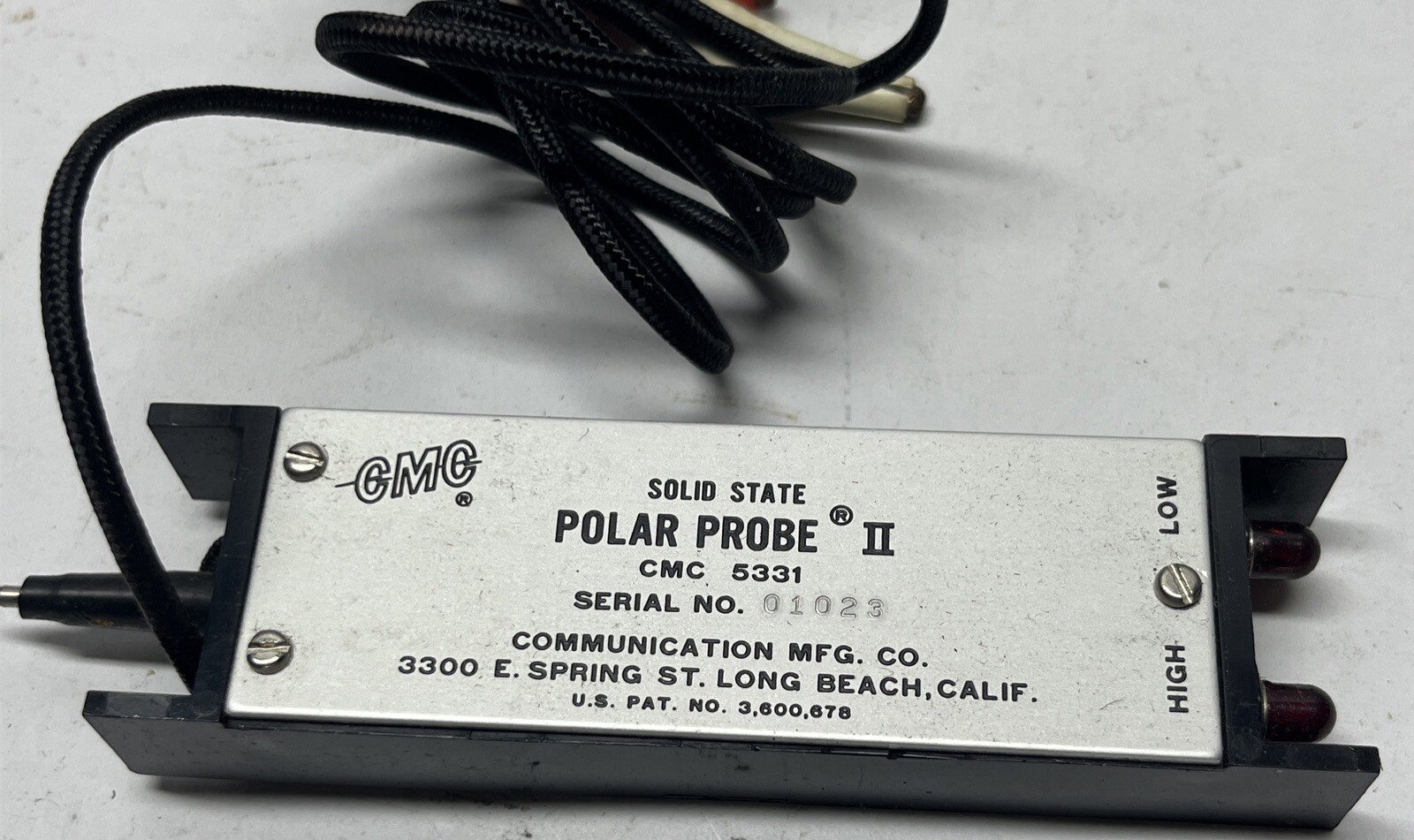 Solid State POLAR PROBE II CMC 5331 Box Tool And Instruction