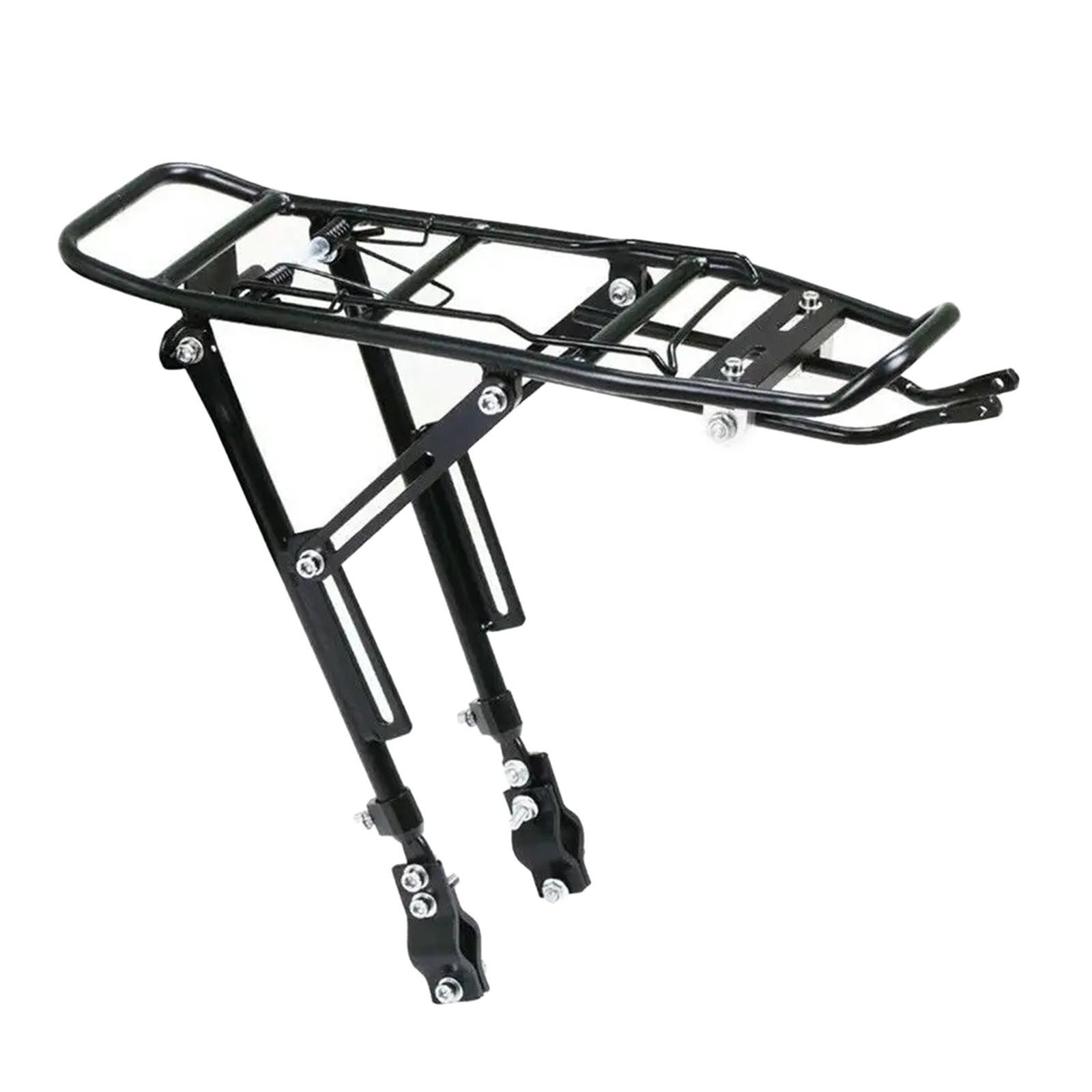 Bike Rear Rack Sturdy Carrier High Load Capacity Bicycle Parts Luggage Shelf