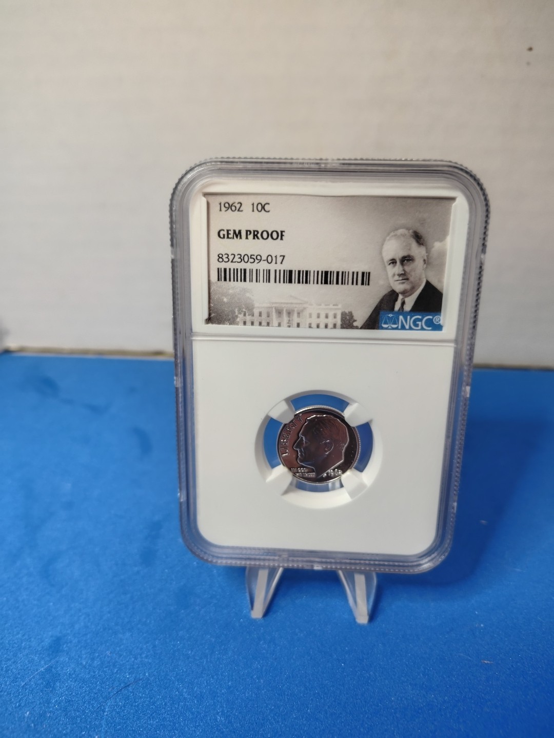 1962 Roosevelt Dime Gem Proof 90 Percent Silver
