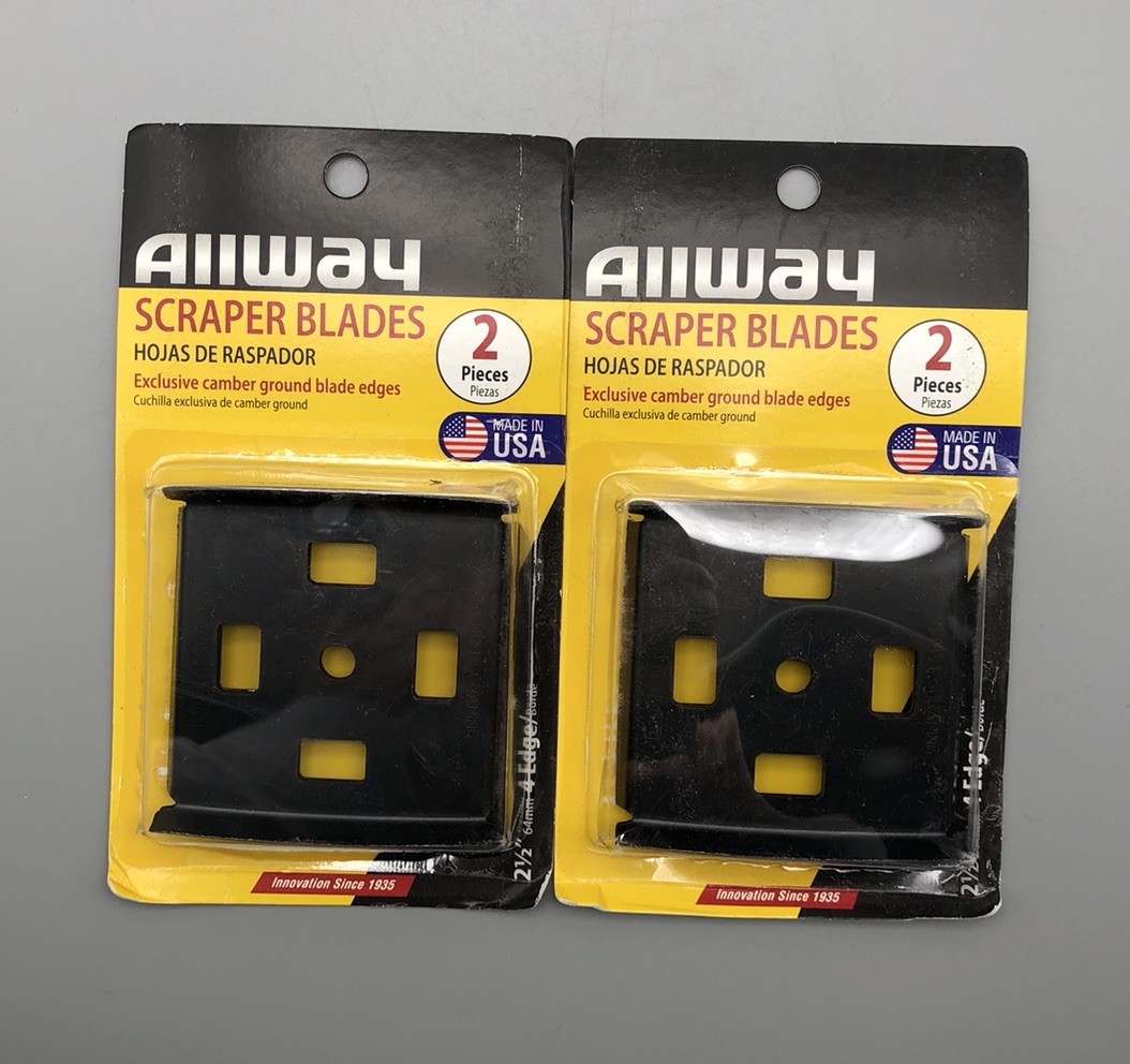 Allway Scraper Blades 2 Packages