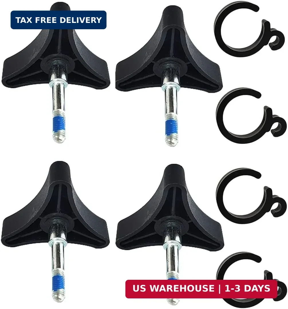 4Pcs Knob Replacement,Part Universal for Rolling Walker Rollator, Foldable Rolla