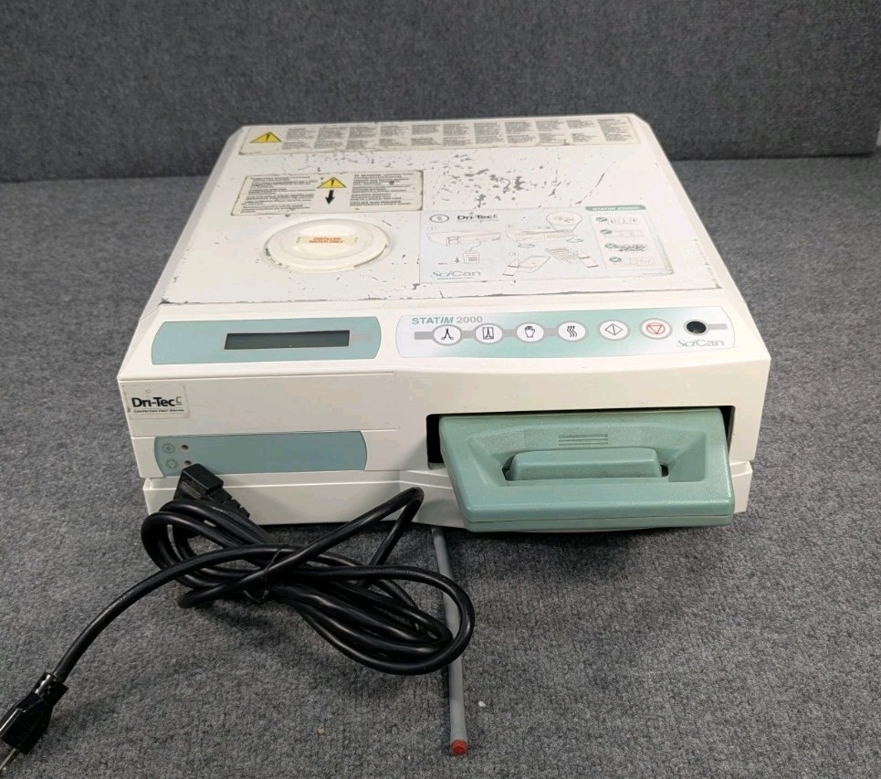 SciCan STATIM 2000 Cassette Autoclave W/ Cassette & Rack 01-121101