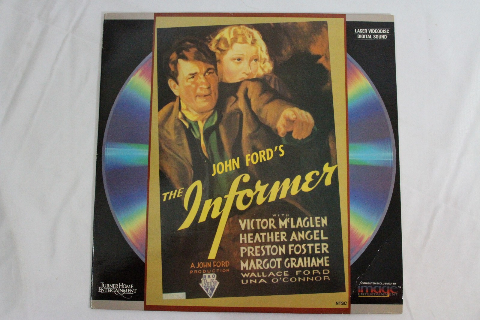 The Informer (Laserdisc) Victor Mclaglen Release Date 1935 Black and White Movie