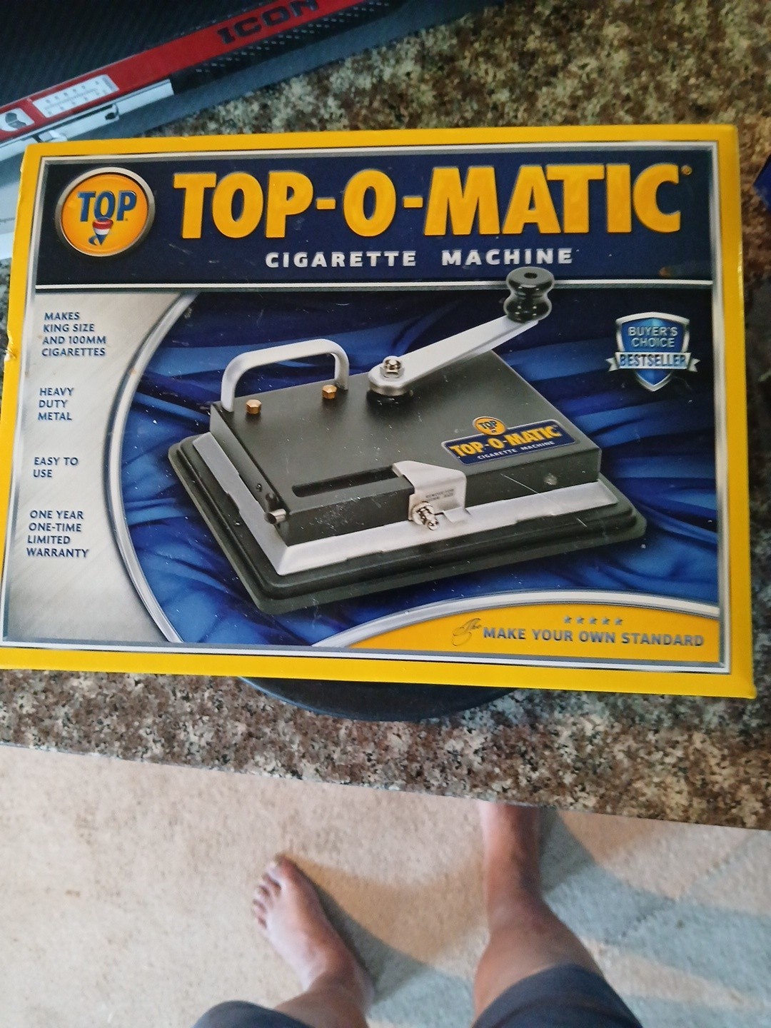 T.O.P. Top-O-Matic Cigarette Rolling Machine
