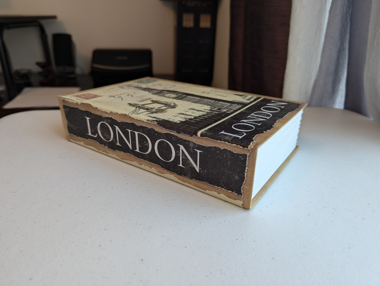Secret Book Safe w/ Combination Lock - London