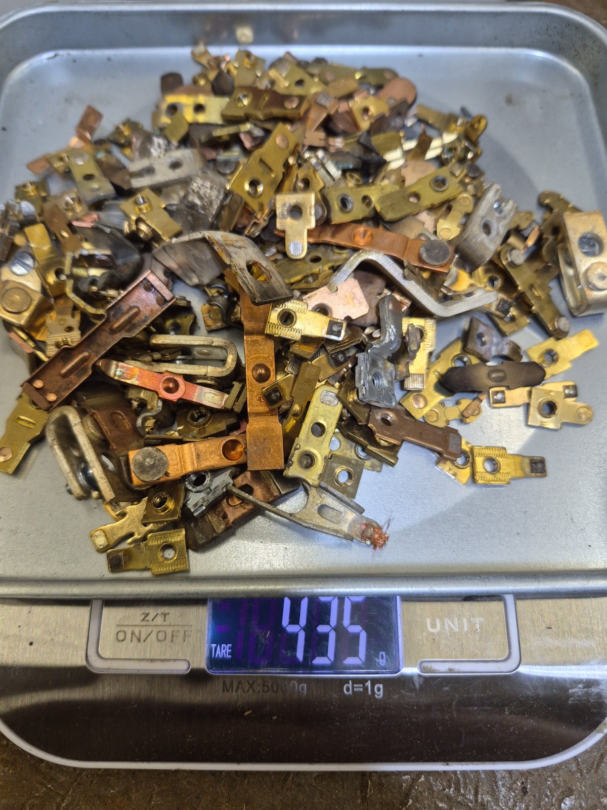400+g scrap silver electrical contacts and Switches