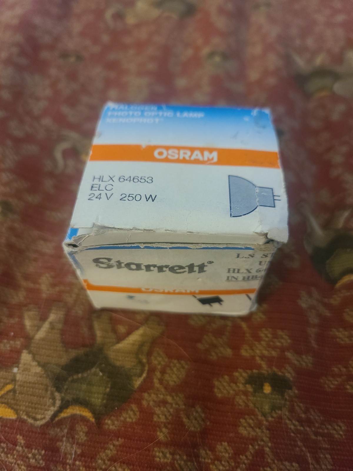 Osram Halogen Lamp HLX 64653 for Starrett HB400 Surface Comparator