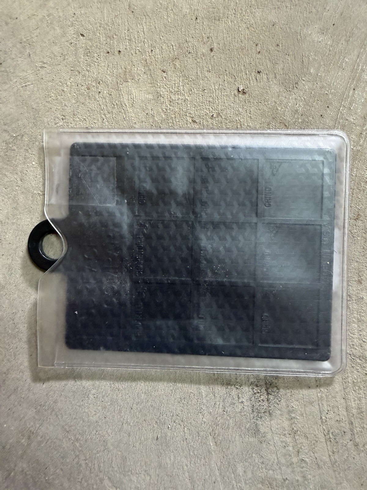 FLEXBAR SURFACE FINISH COMPARATOR- PLASTIC - #16007