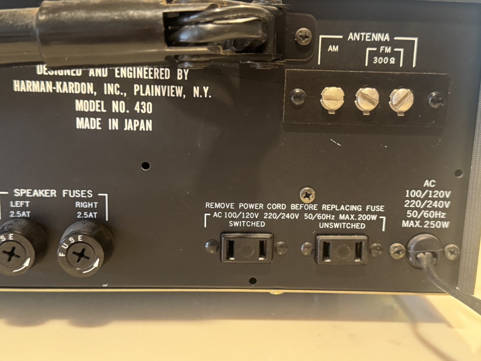 Harman Kardan 430 Tested and Working Perfectly