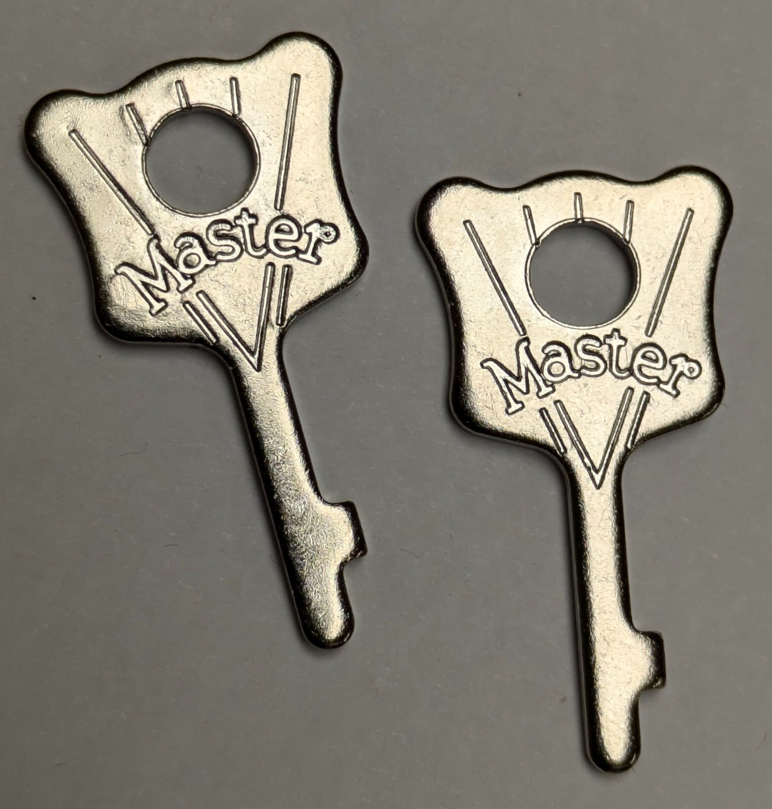 Master K175 Set of 2 keys for combination padlock code change 175 176 177 178