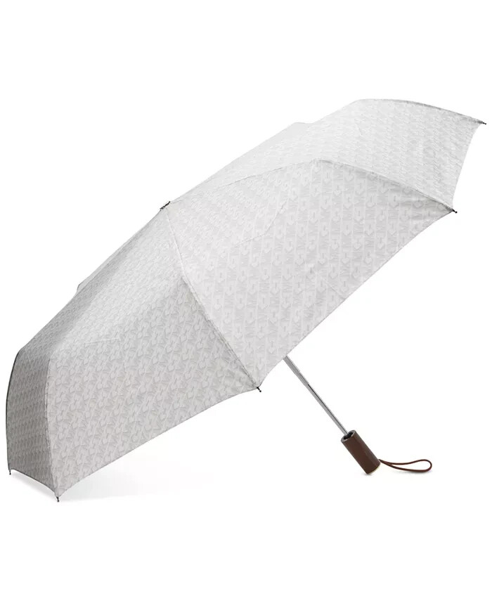 MICHAEL KORS Empire Logo Umbrella ~ Vanilla/Luggage ~ BNWTS!!! Valentines Day