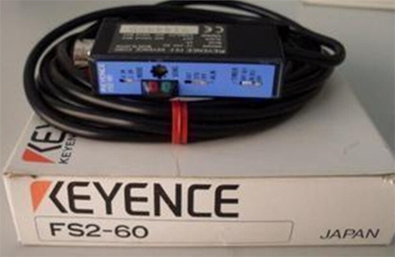 Keyence FS2-60 Fiber Optic Sensor Brand New yw