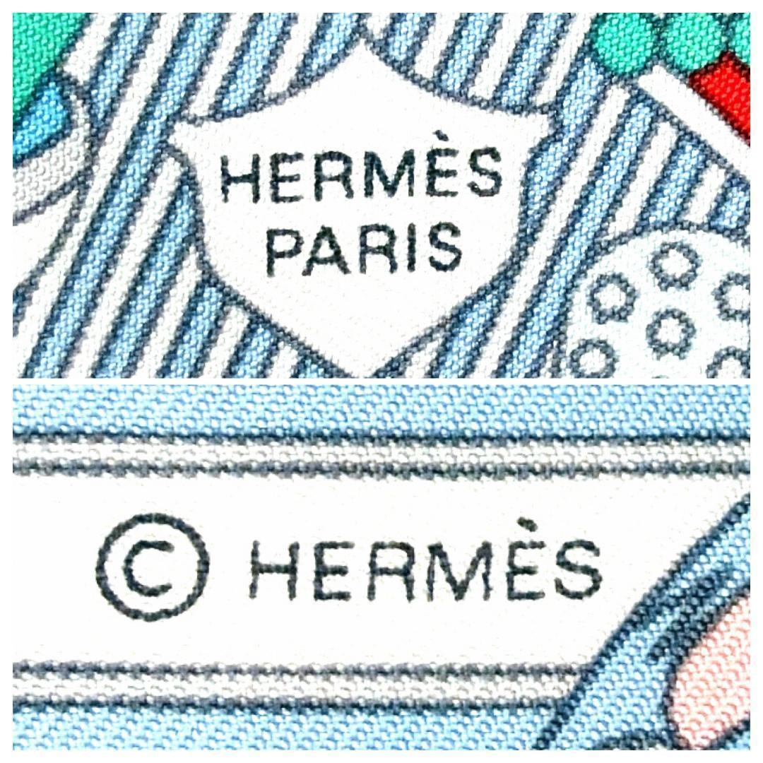 Extreme Hermes Carre 45 Patisserie Française Scarf Silk