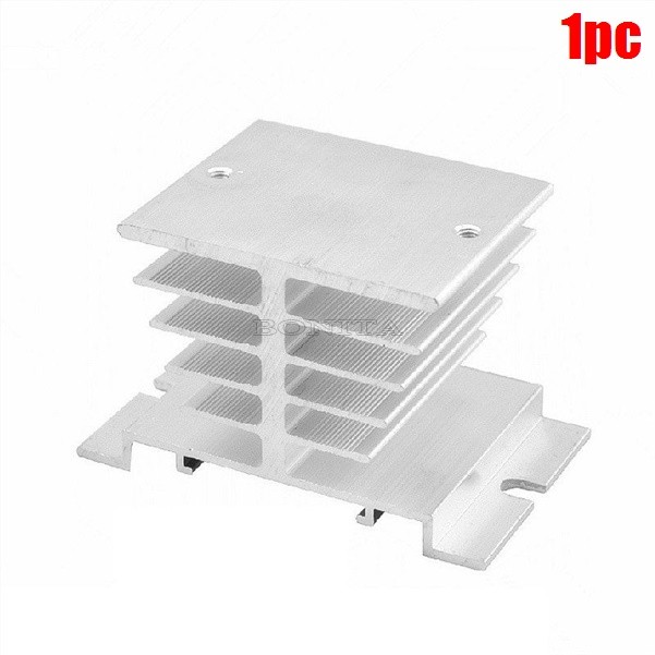 Heat Sink Solid State Relay Ssr Small Type Heat Dissipation 10A-40A Aluminum qa