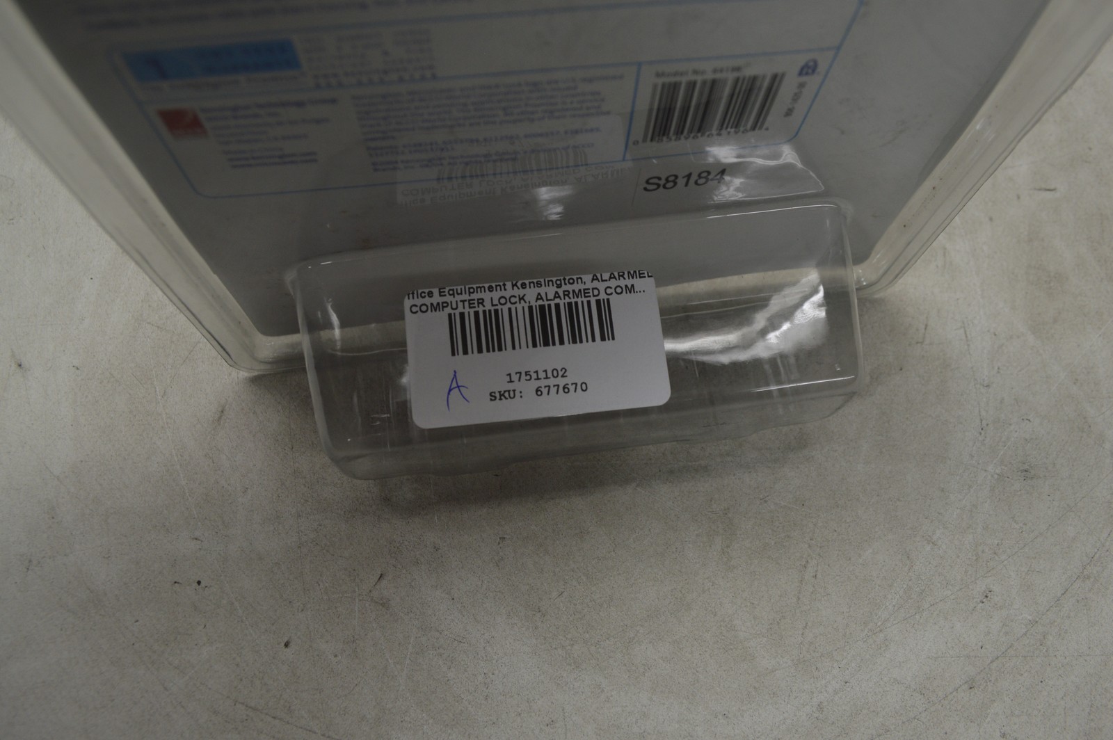 Kensington ALARMED COMPUTER LOCK *New Unused*