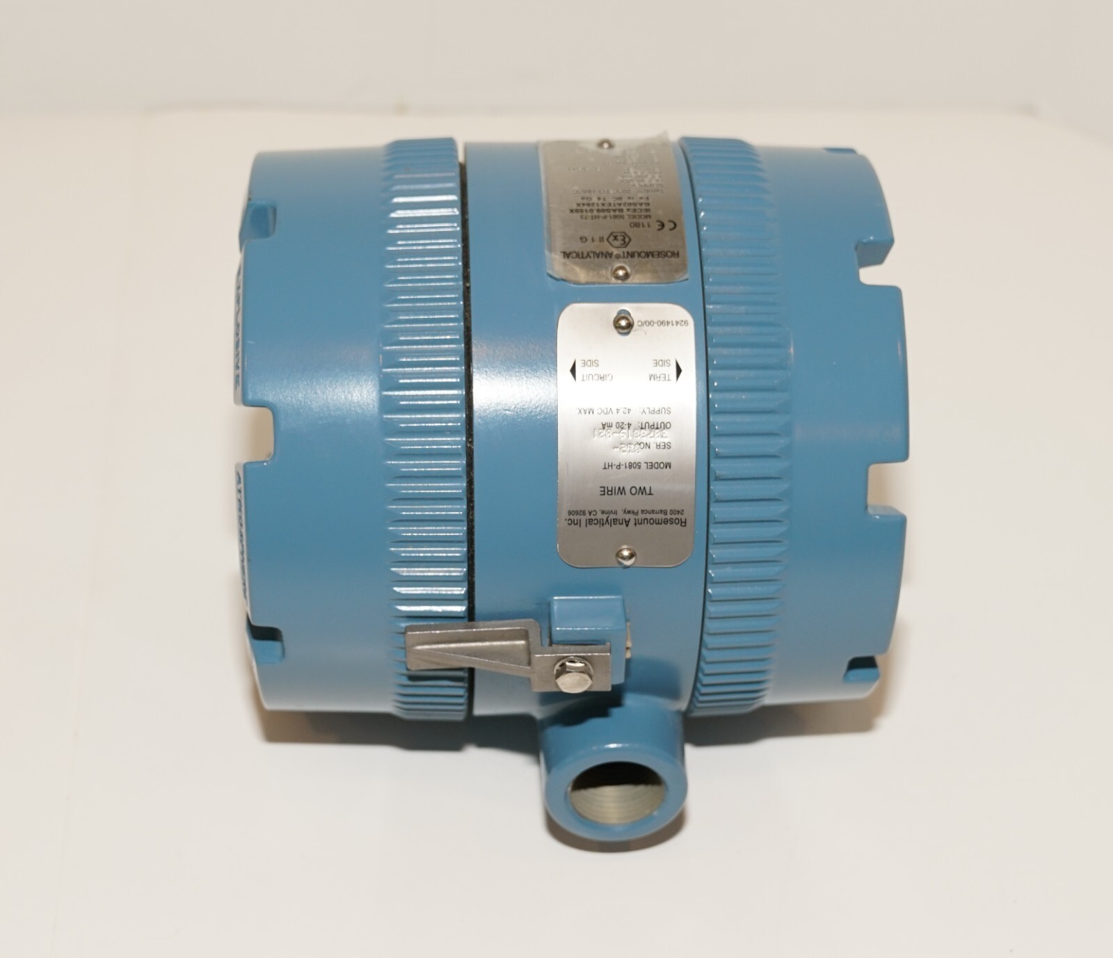 ROSEMOUNT 5081-P-HT-73 EXPLOSION-PROOF TRANSMITTER ATEX INT SAFE NEEDS SCREEN