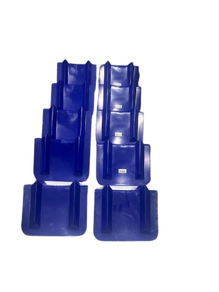 Blue V Shaped Corner Protectors For Cargo Loads - 8" x 12" (10 Pack) Fleet Tough