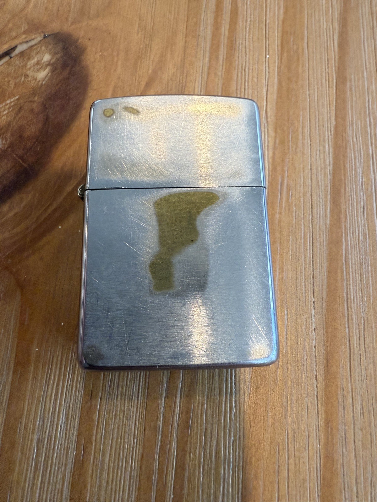 Vintage  Zippo Lighter Chrome Bradford
