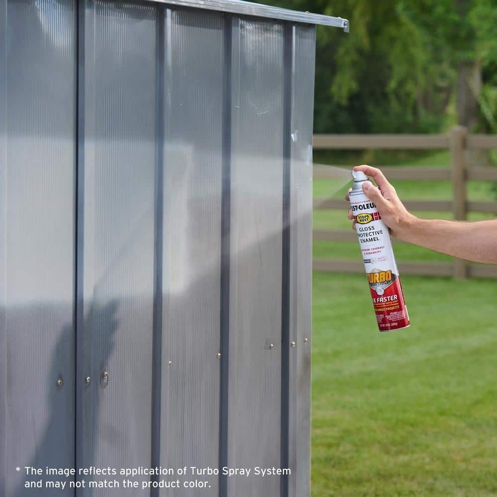 Rust-Oleum Stops Rust 24 oz Turbo Spray System - Gloss White