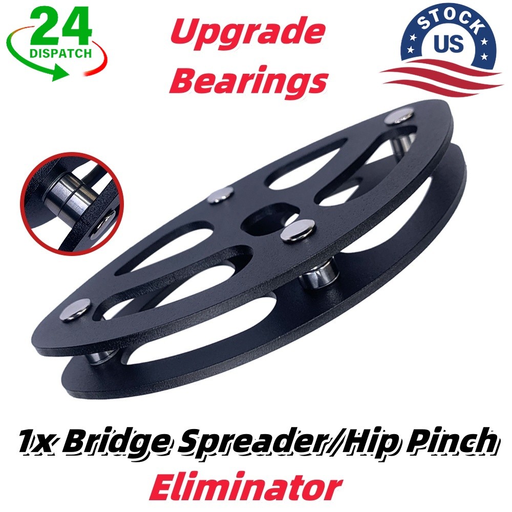 Upgrade Bearings Bridge Spreader-Hip Pinch Eliminator For Saddles Hunting US