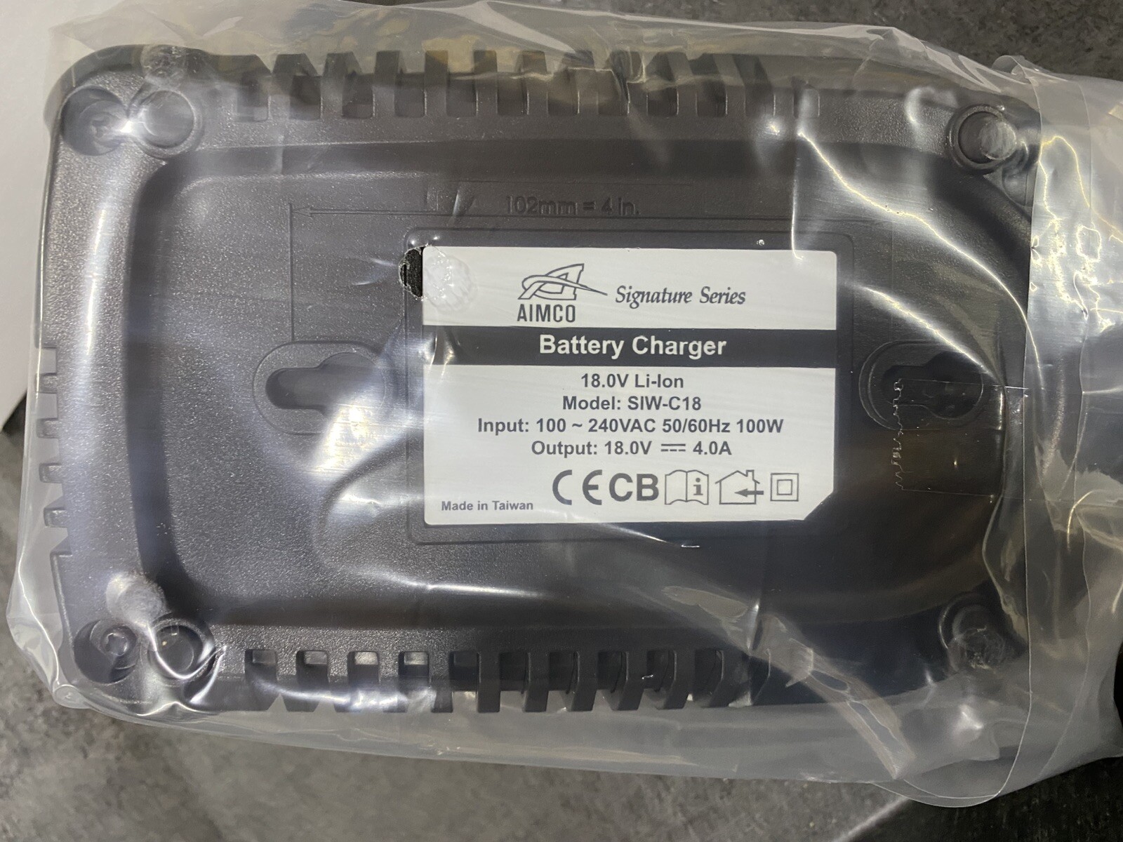 SIW-C18 AIMCO Battery Charger 18V