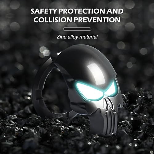 Universal Car Push Button Cover - Protective, Anti-Scratch Punisher-Black