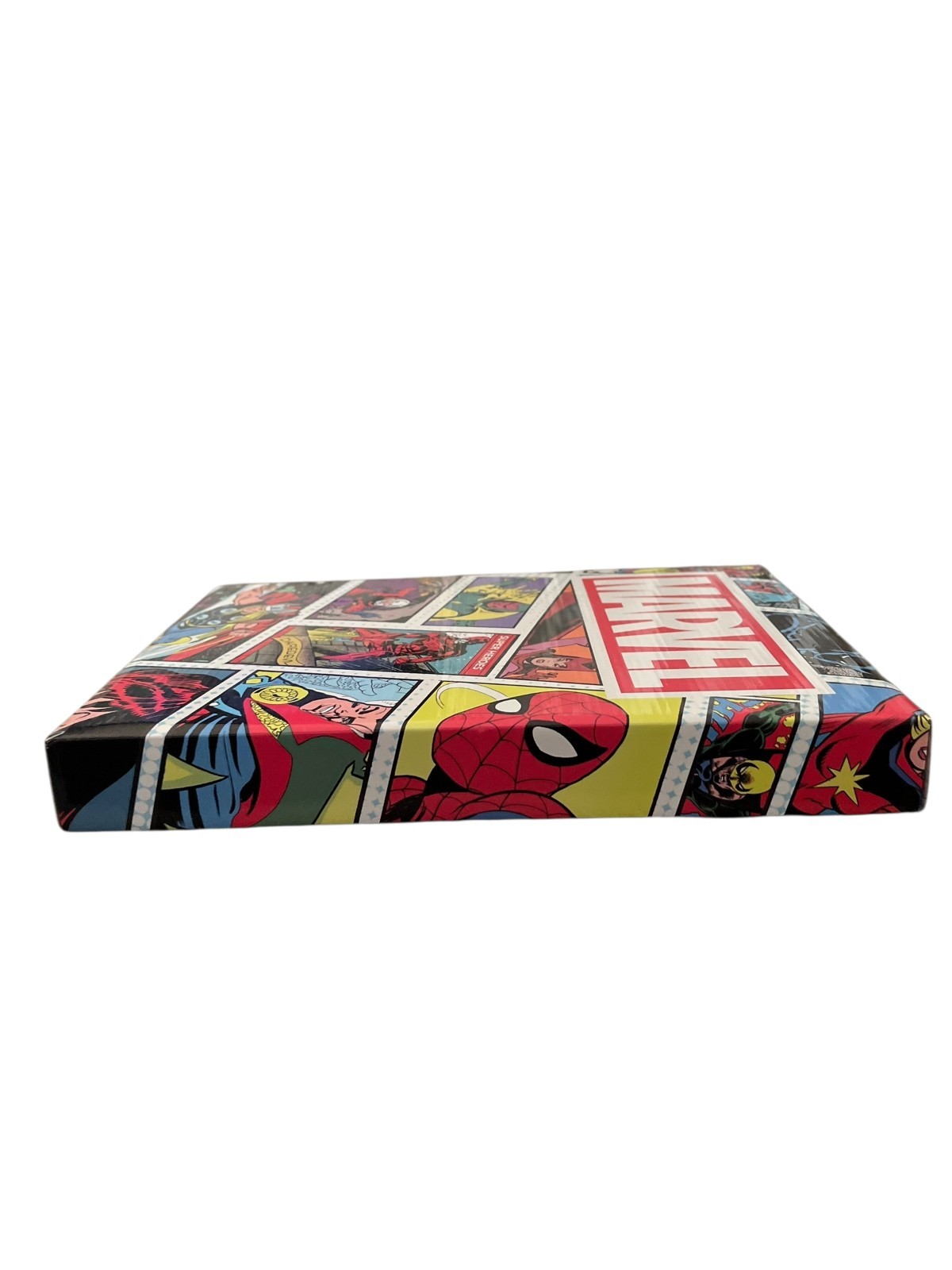 Marvel Comic Book Print Gift Box Spider-man Daredevil Super Heroes 15x10x2