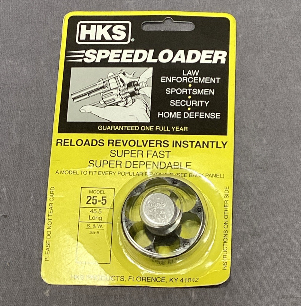 HKS 25-5 45LC Speedloader Taurus Raging Bull