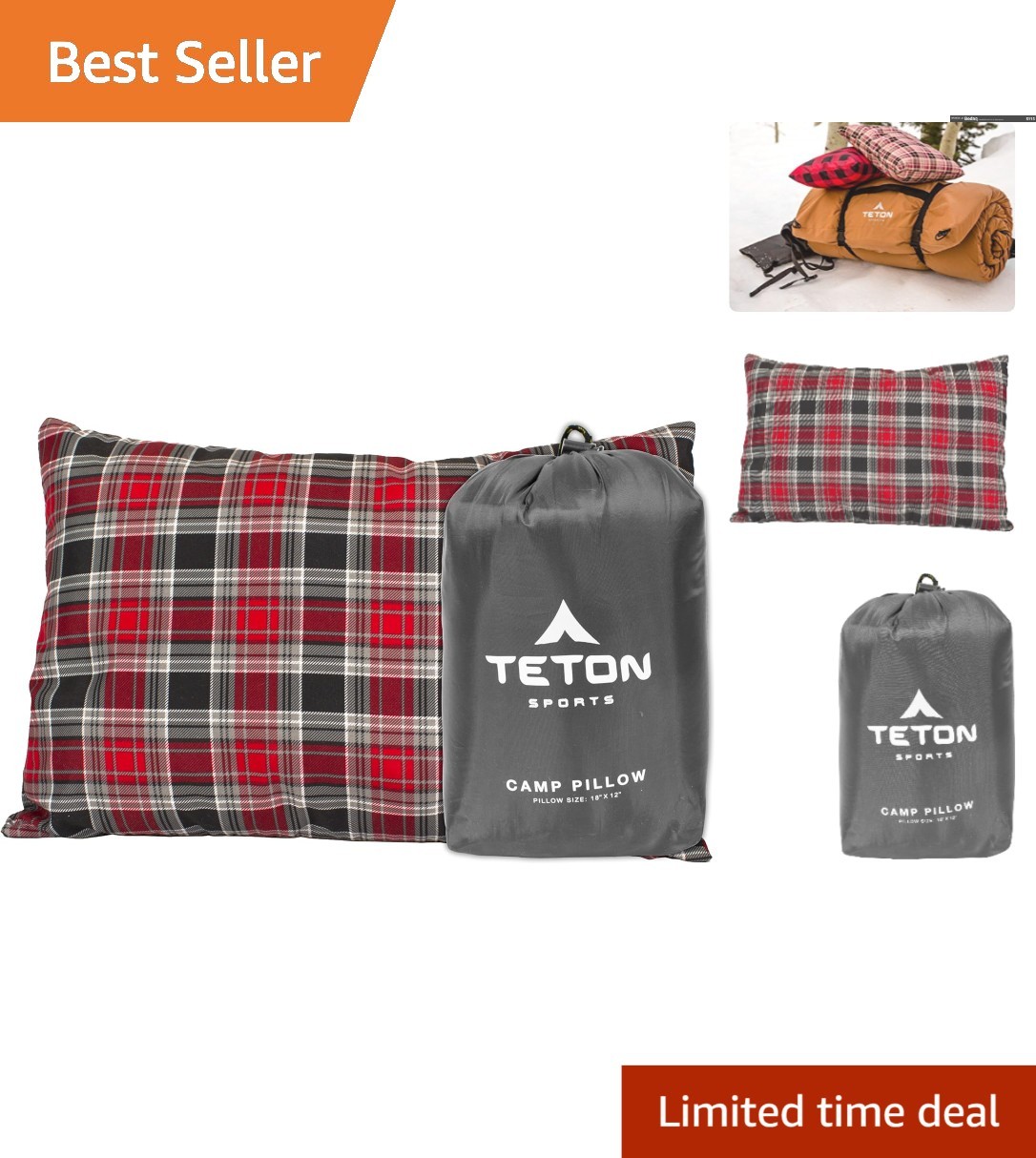 Compact Washable Hammock Pillow - Ideal for Camping, Backpacking, and Travel