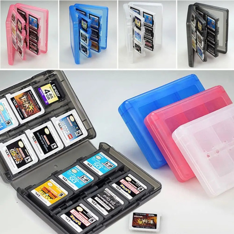 New 28 in 1 Game Card Case Holder Cartridge Box For Nintendo DS 3DS XL LL DSi MT