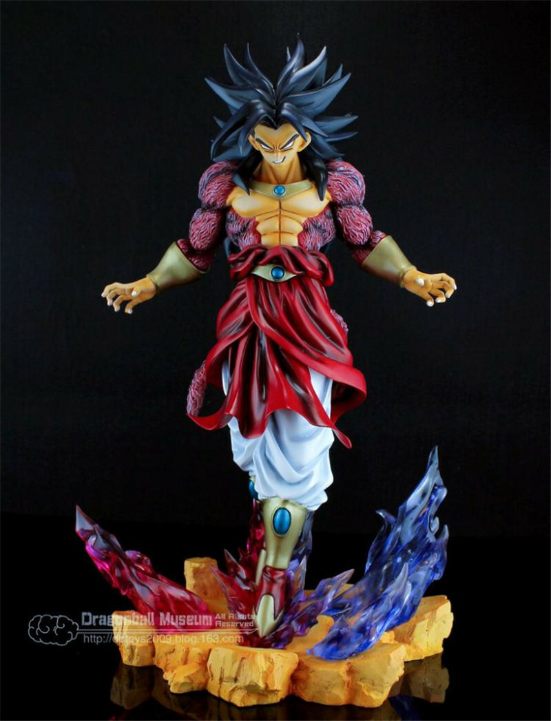 Anime Broli Figurine Super Saiyan 4 GK Statue Collection Resin Model Decoratioin