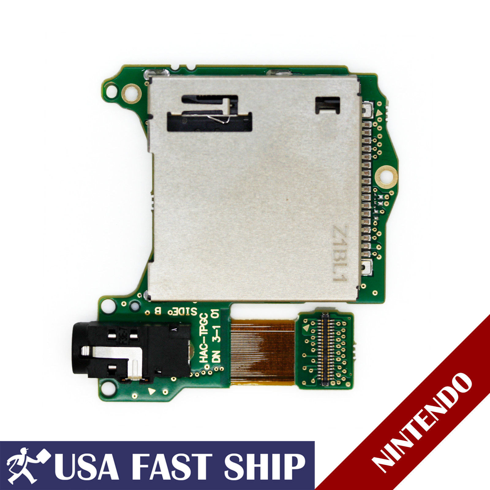 Original Game Cartridge Card Slot Reader Headphone Jack For Nintendo Switch NS