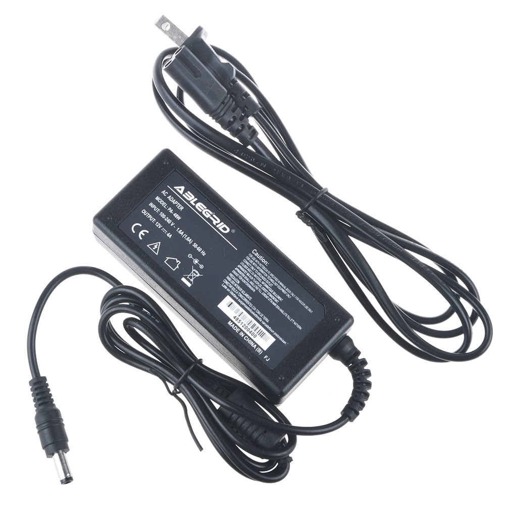 12V 4A AC Adapter Charger for DAEWOO LM17A 17" LCD Monitor Power Supply Cord PSU