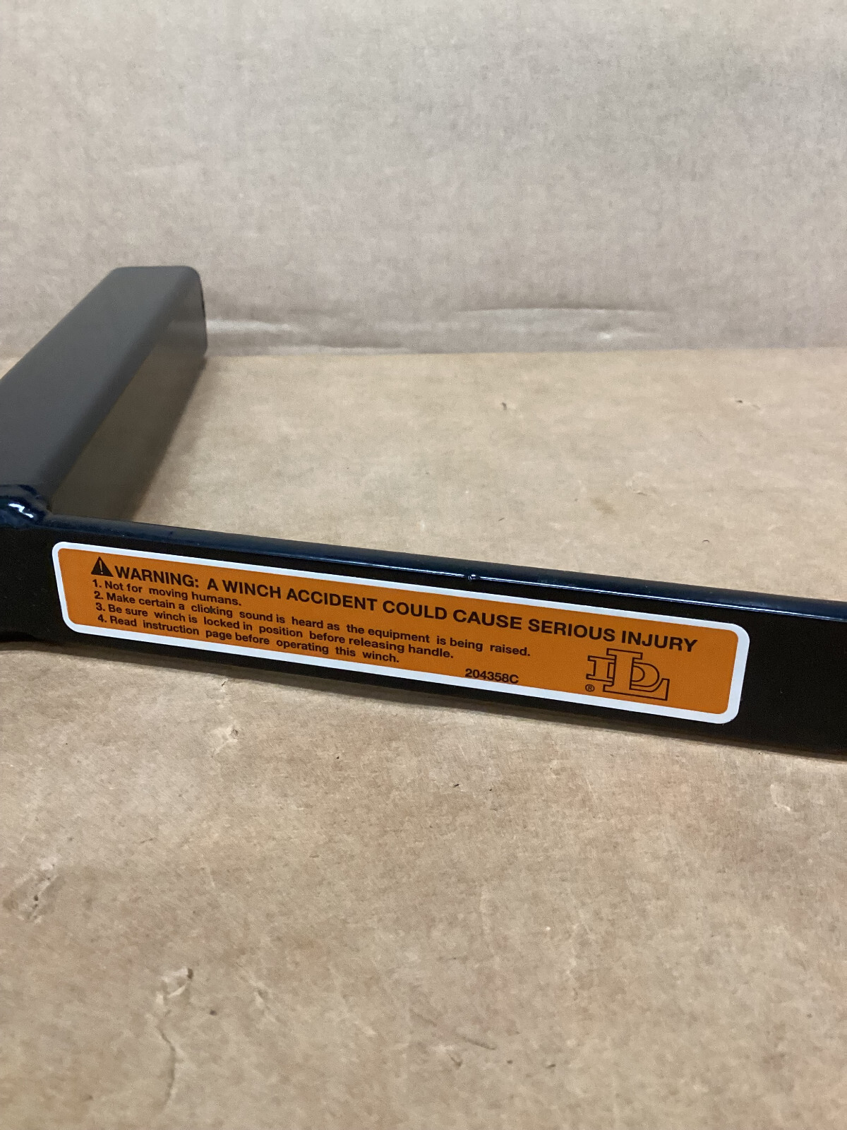Crank handle/hand winch/PLS 5340-01-372-3987